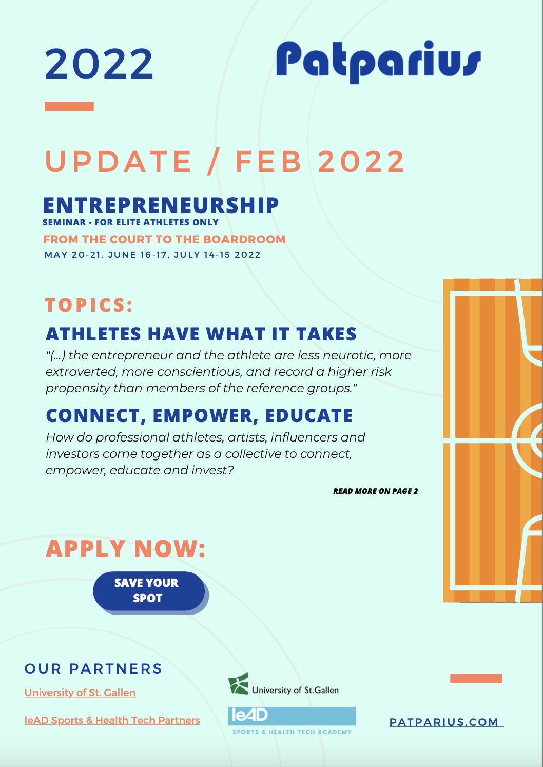 Image Update Entrepreneurship February 2022