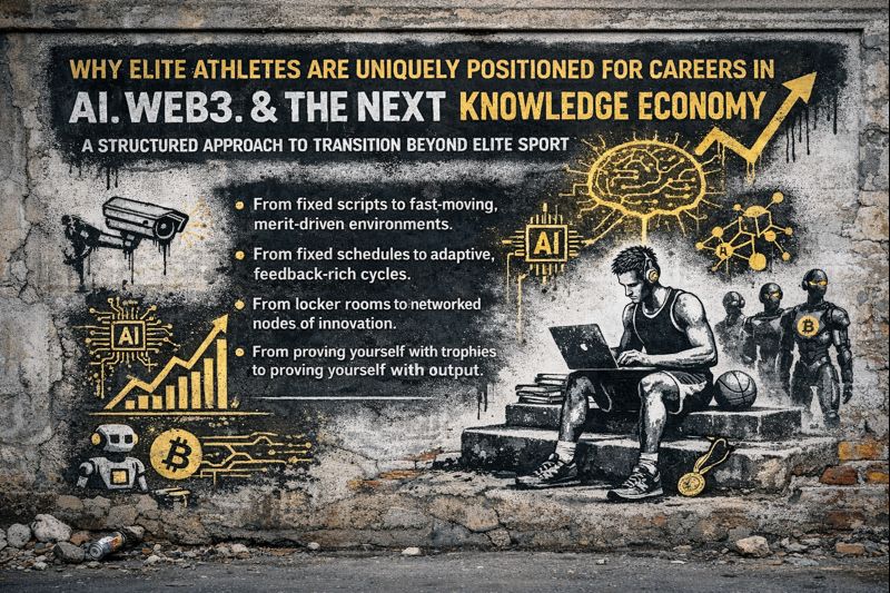 Why Elite Athletes Are Uniquely Positioned for Careers in AI and Web3